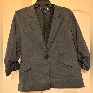 Never worn plaid blazer